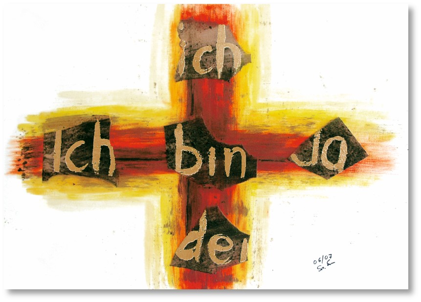 Klappkarte - Ich bin der, ich bin da