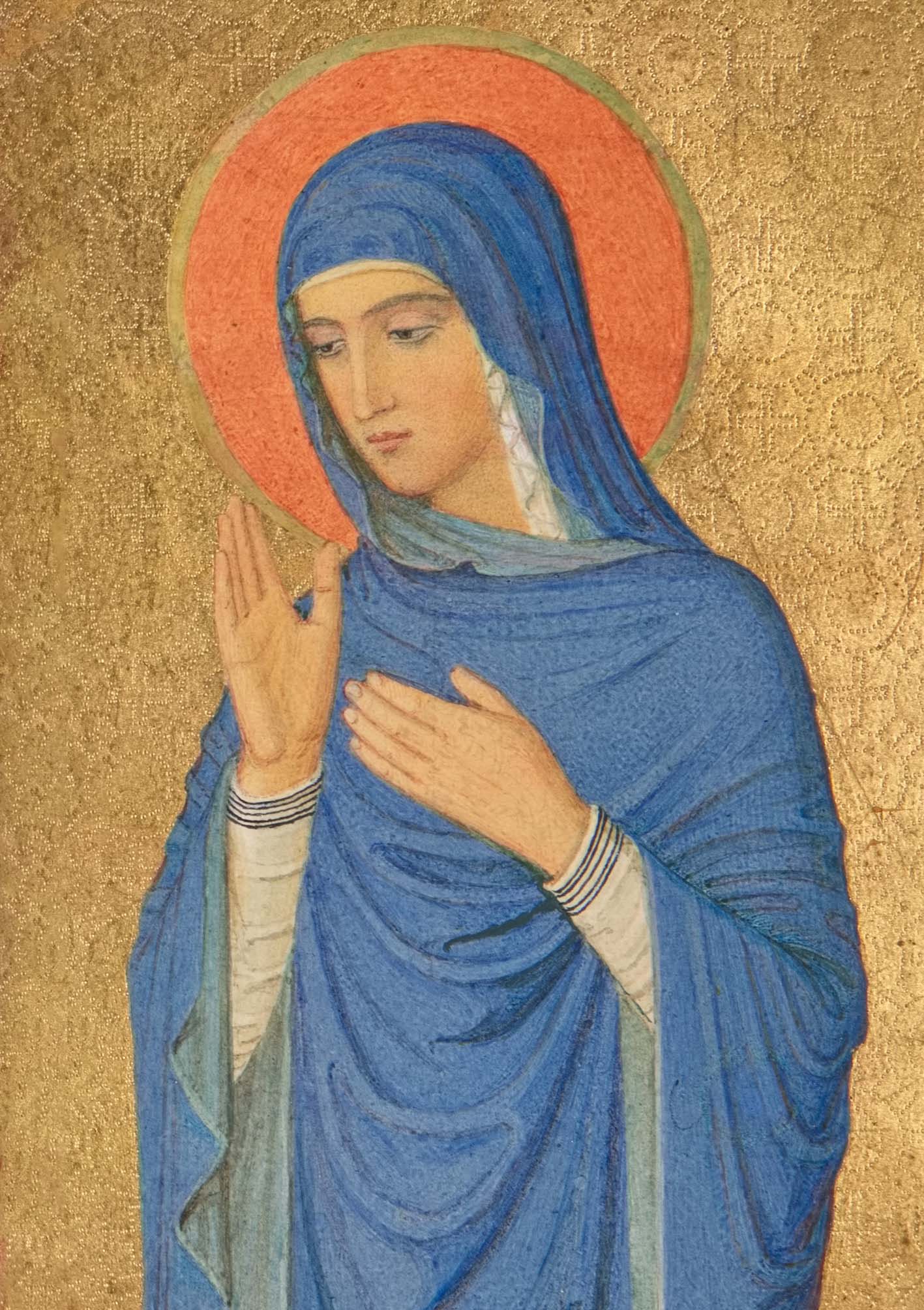 Kunst-Klappkarte - Segen und Heil