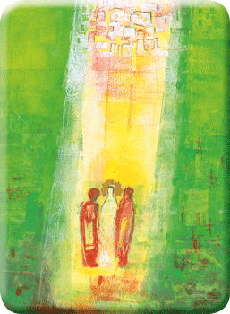 Deko-Magnet - Der Weg nach Emmaus