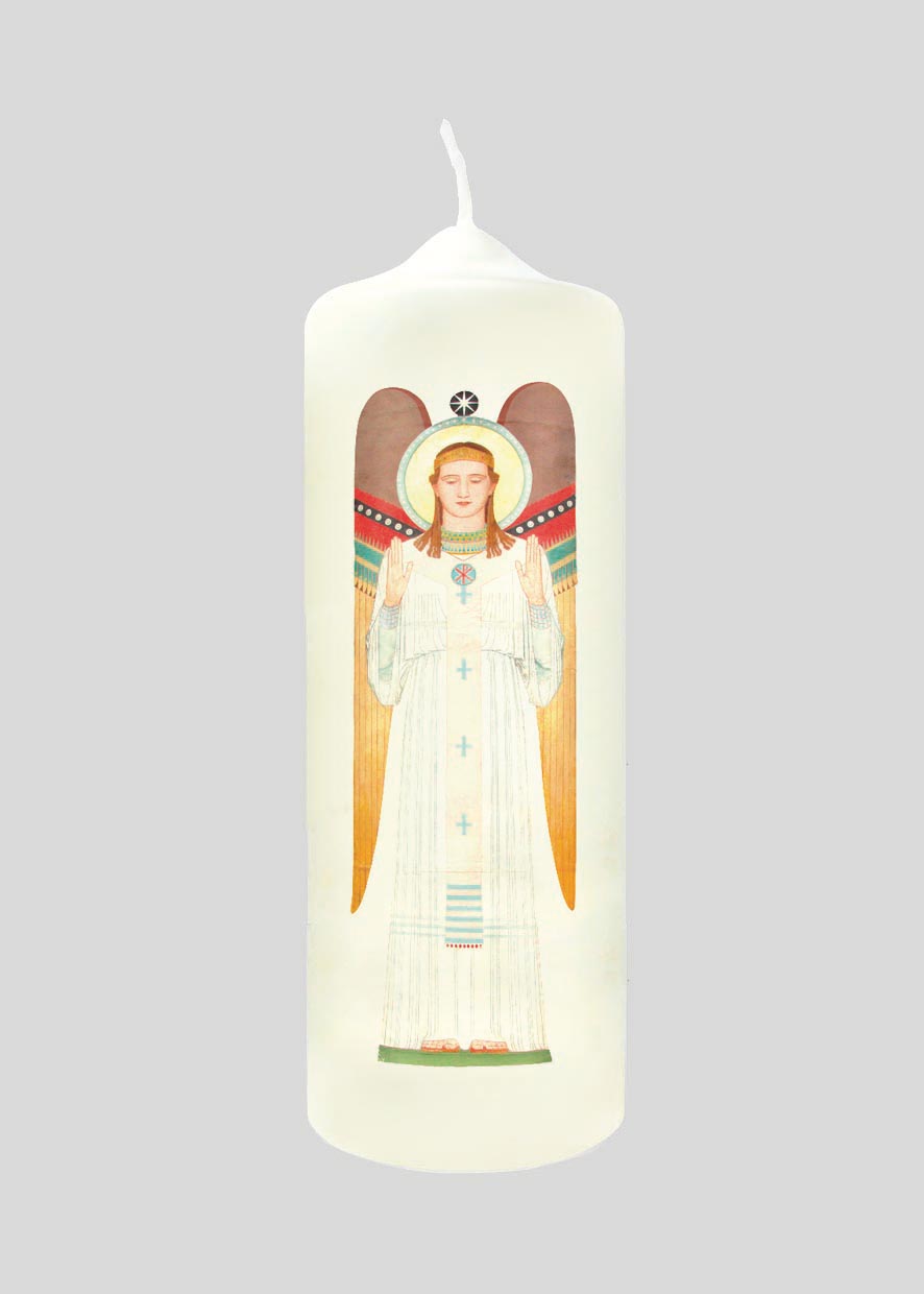 Kerze - Beuroner Engel