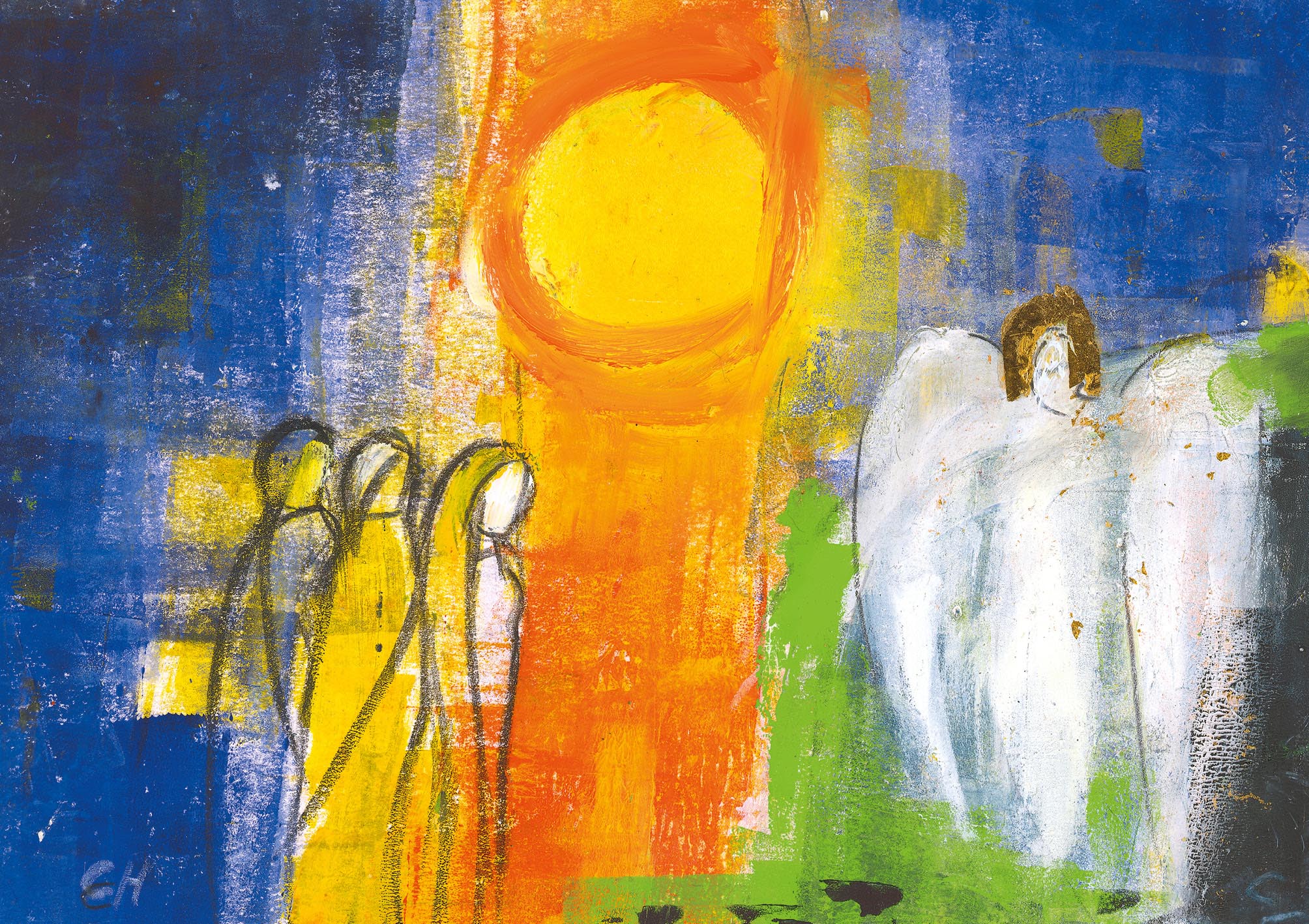 Klappkarte - Auferstehung - eine strahlende Botschaft