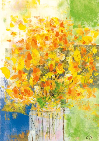 Klappkarte - Ein Strauß zur Stärkung