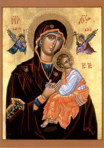 Kunst-Postkarte - Immerwährende Hilfe