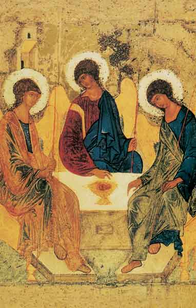 Bildchen - Die Heilige Dreifaltigkeit