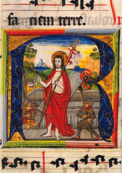 Kunst-Postkarte - Auferstehung