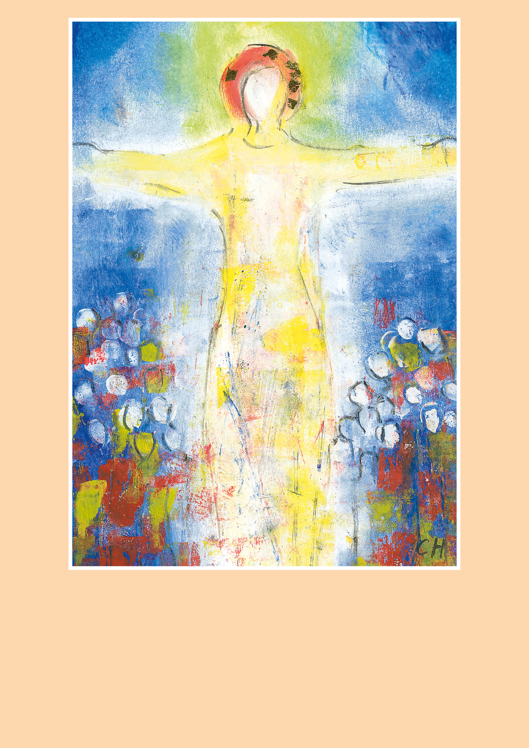 Pfarrbriefmantel - Ich bin bei euch