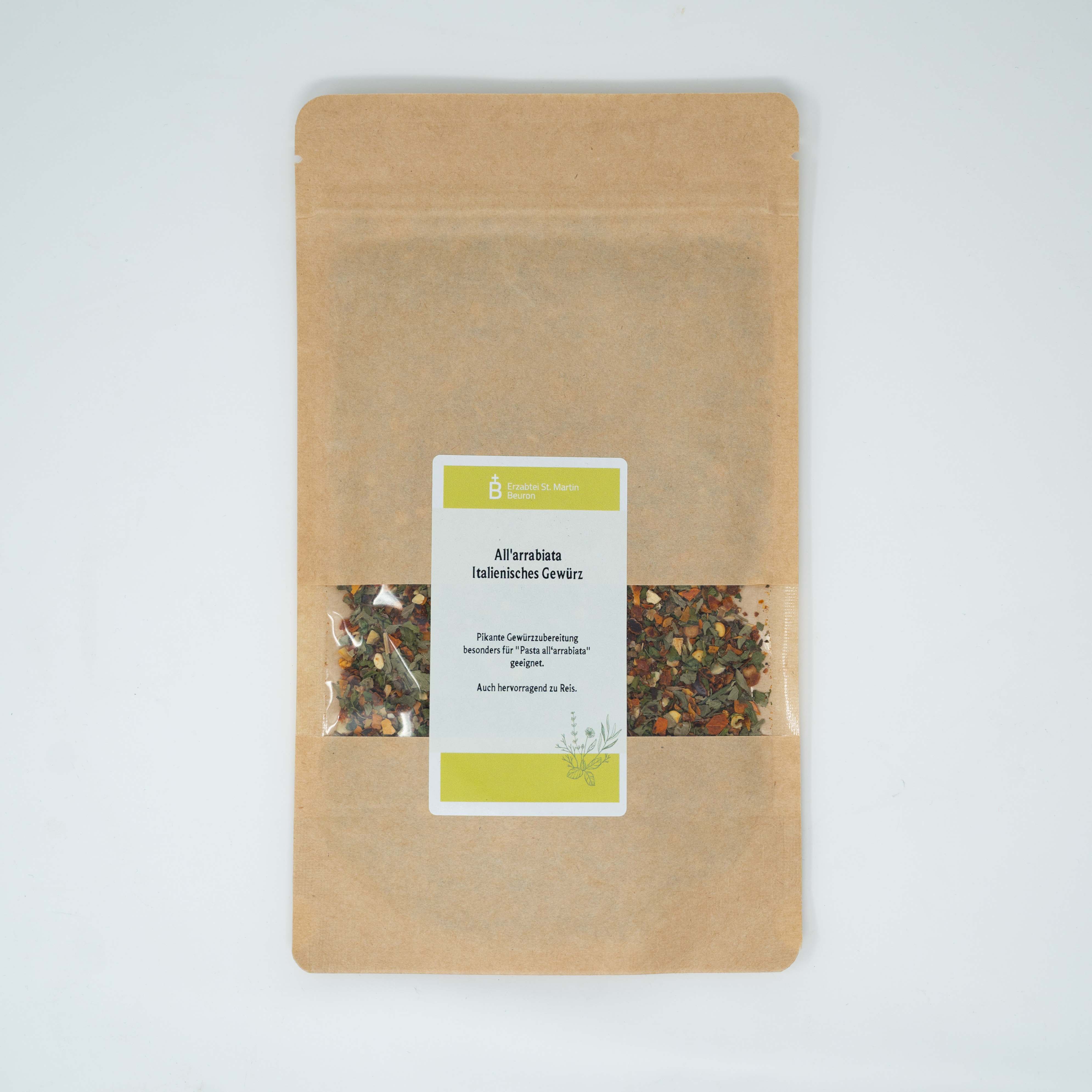 All'arrabiata Italienisches Gewürz