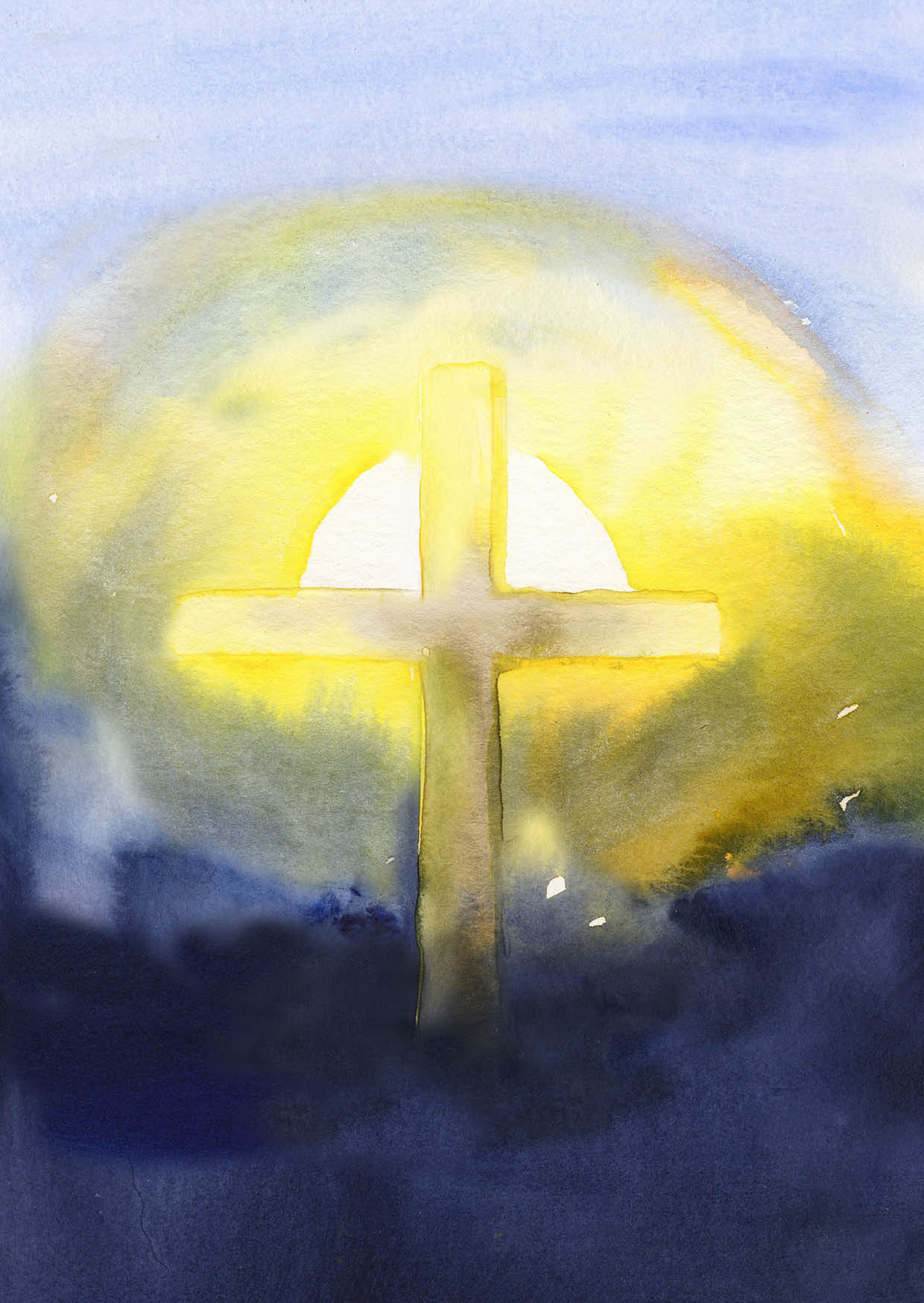 Klappkarte - Auferstehungslicht