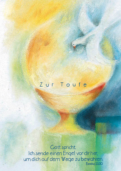 Klappkarte - Im Leben begleitet