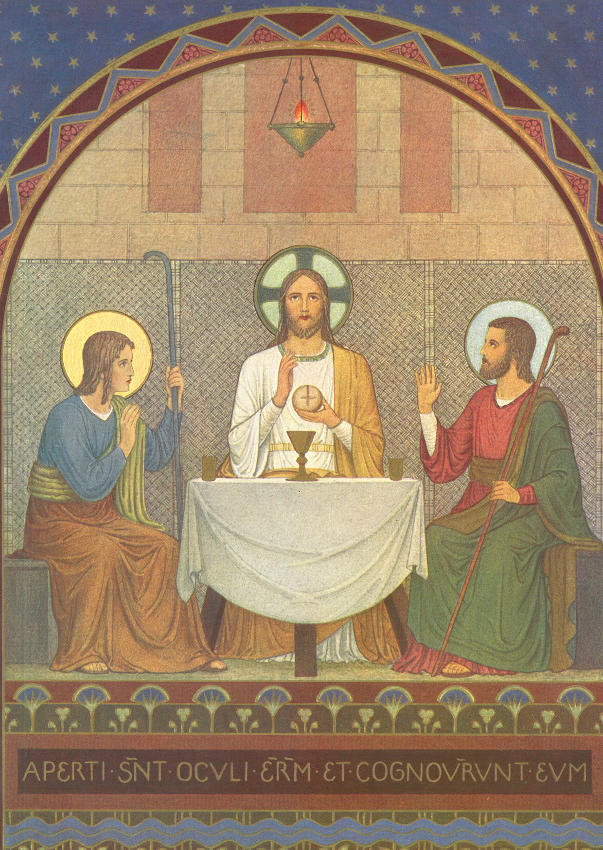 Kunst-Postkarte - Dies ist mein Leib