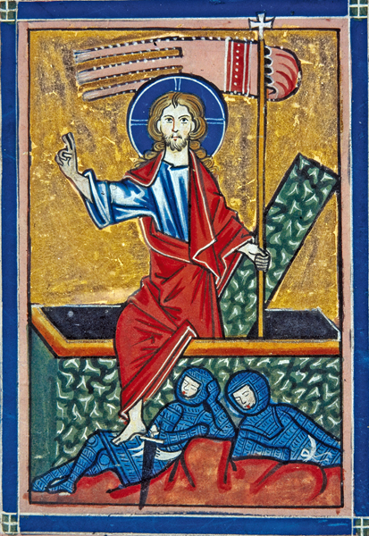 Kunst-Postkarte - Auferstehung