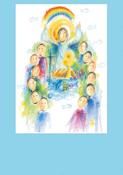 Pfarrbriefmantel - Jesus gibt mir Licht