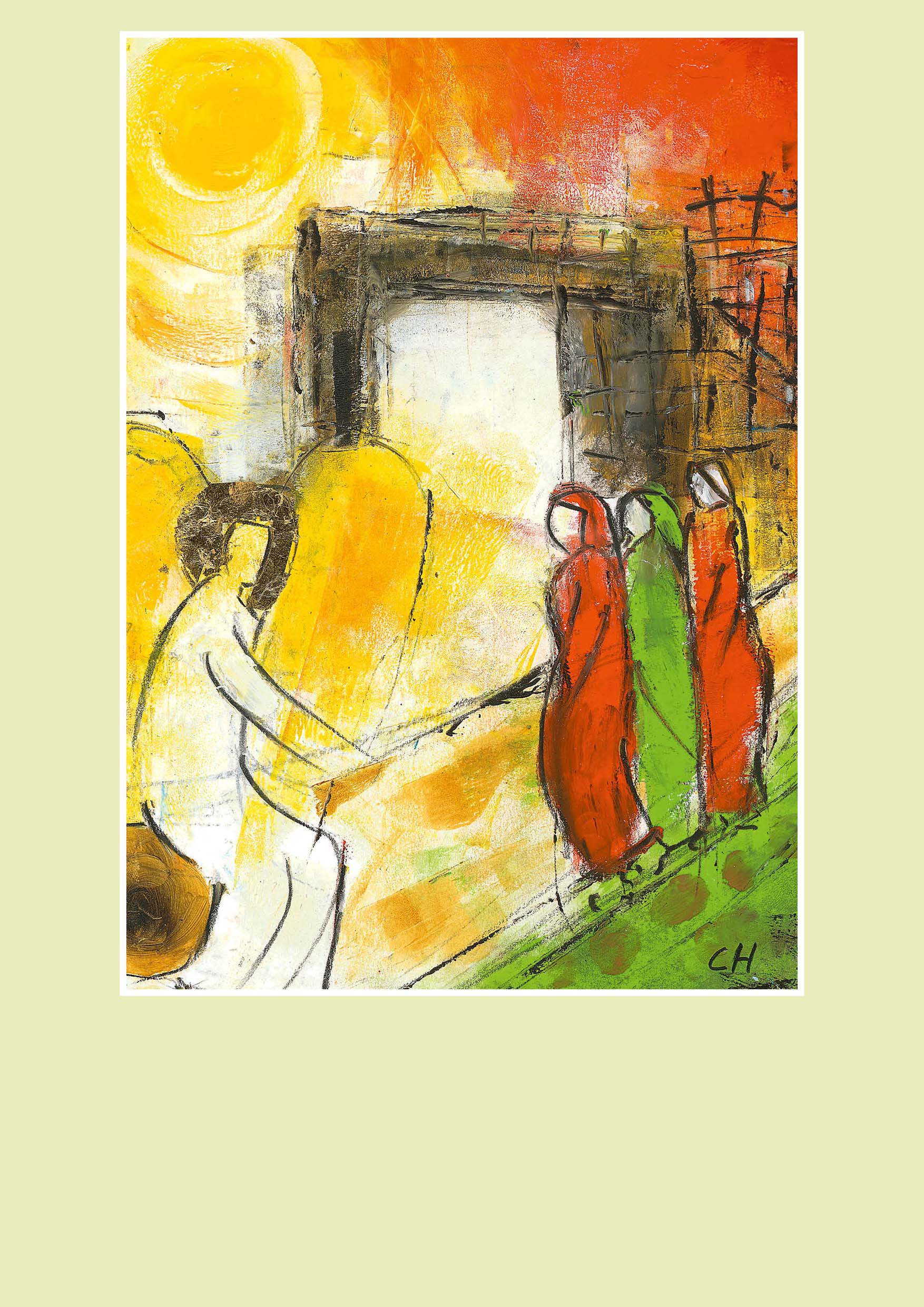 Pfarrbriefmantel - Auf dem Weg zum Leben