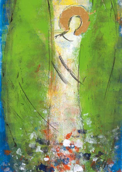 Klappkarte - Engel der Schöpfung