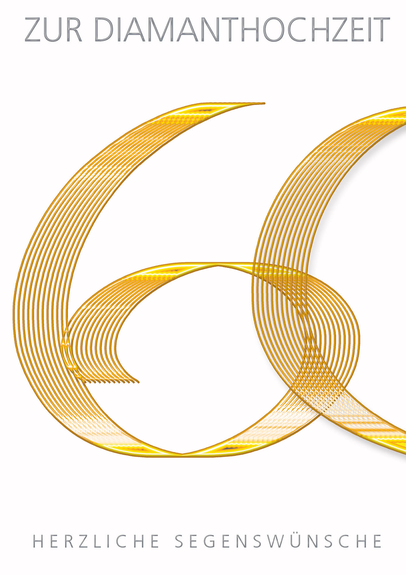 Premium-Klappkarte - Liebe vereint