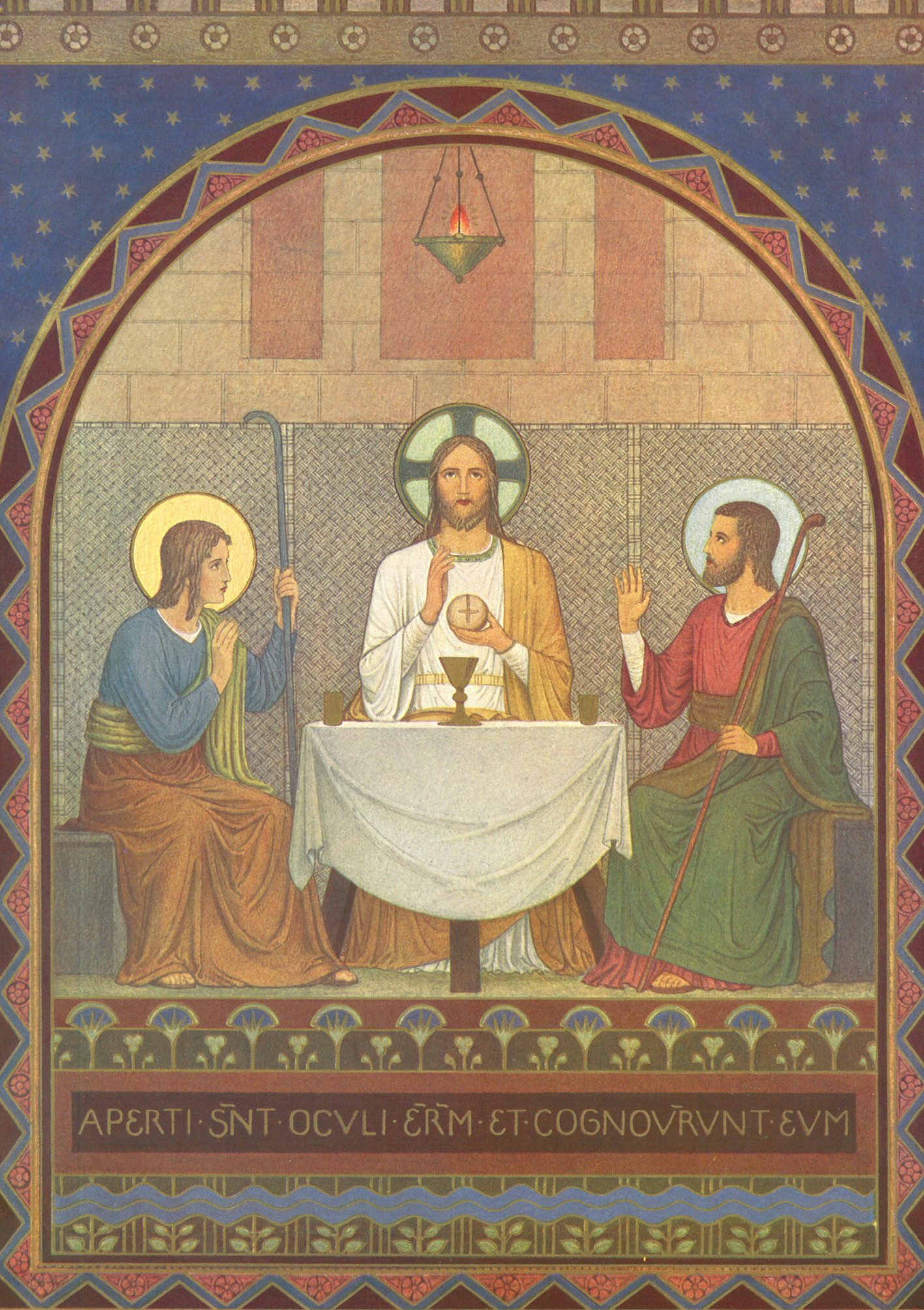 Kunst-Klappkarte - Dies ist mein Leib