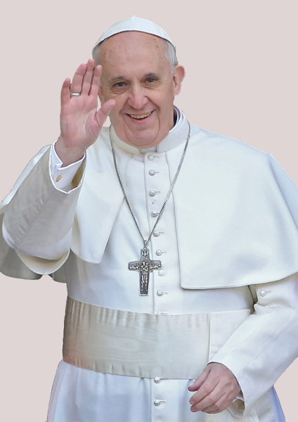 Poster A4 - Papst Franziskus