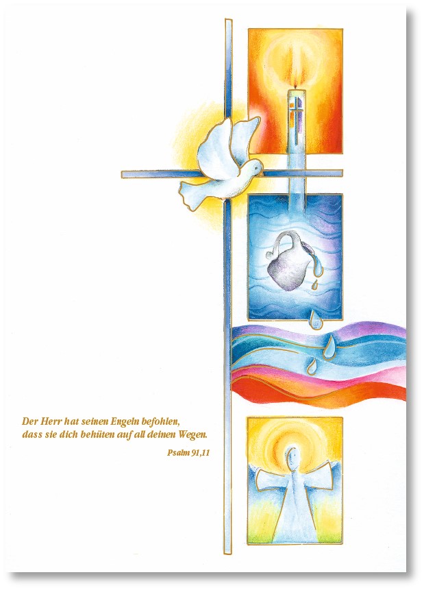 Klappkarte - Segen dem Kind