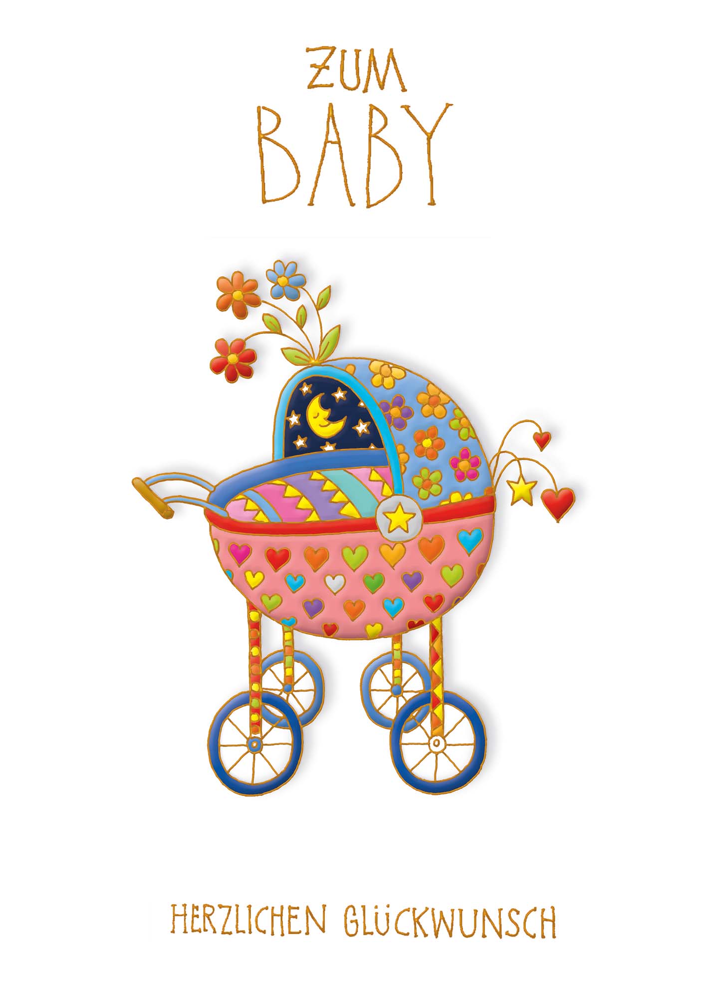 Klappkarte - Sei behütet