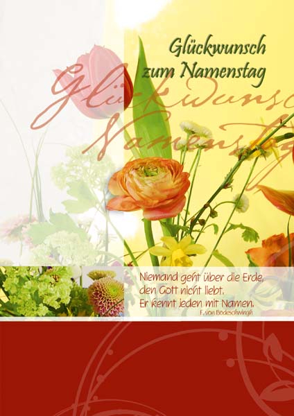 Klappkarte - Man kennt mich