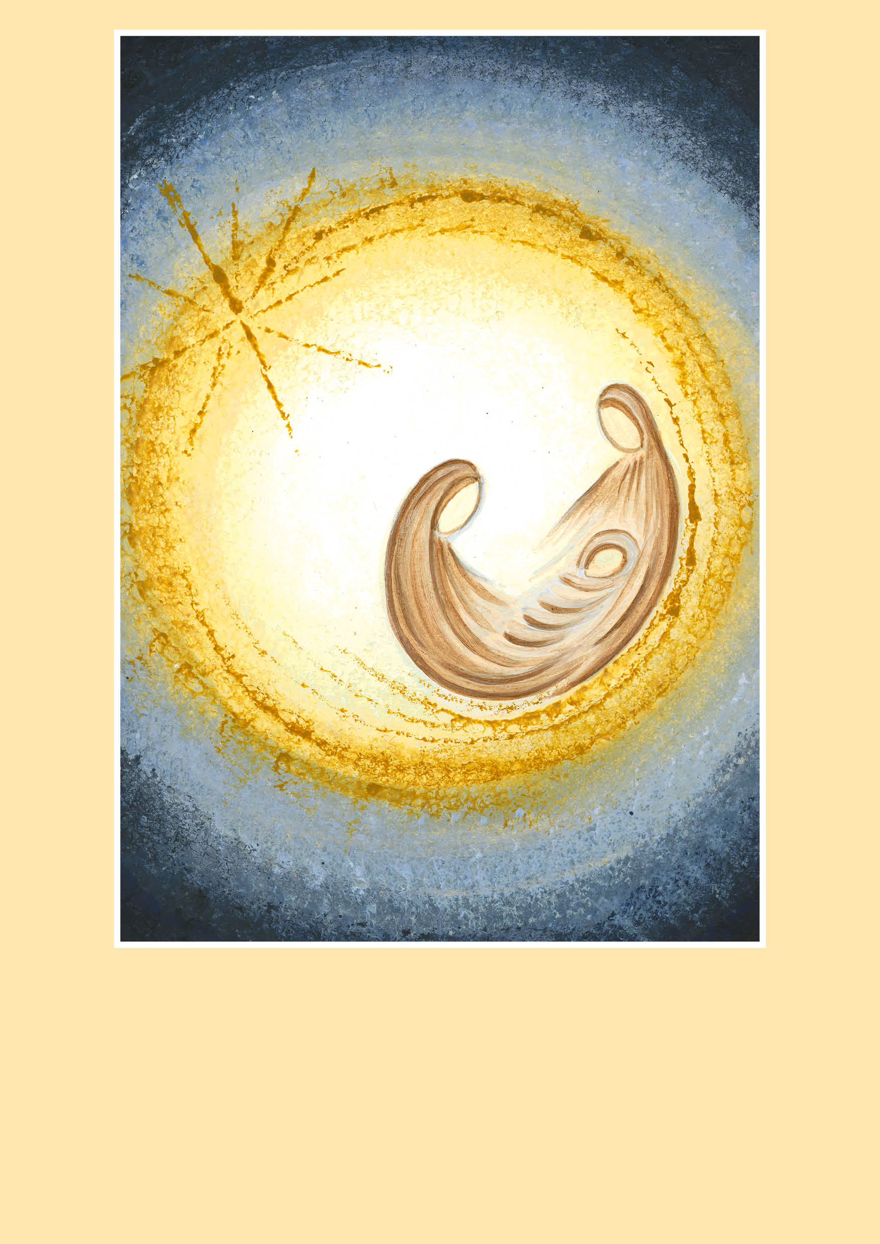 Pfarrbriefmantel - Gottes Licht erhellt das Dunkel