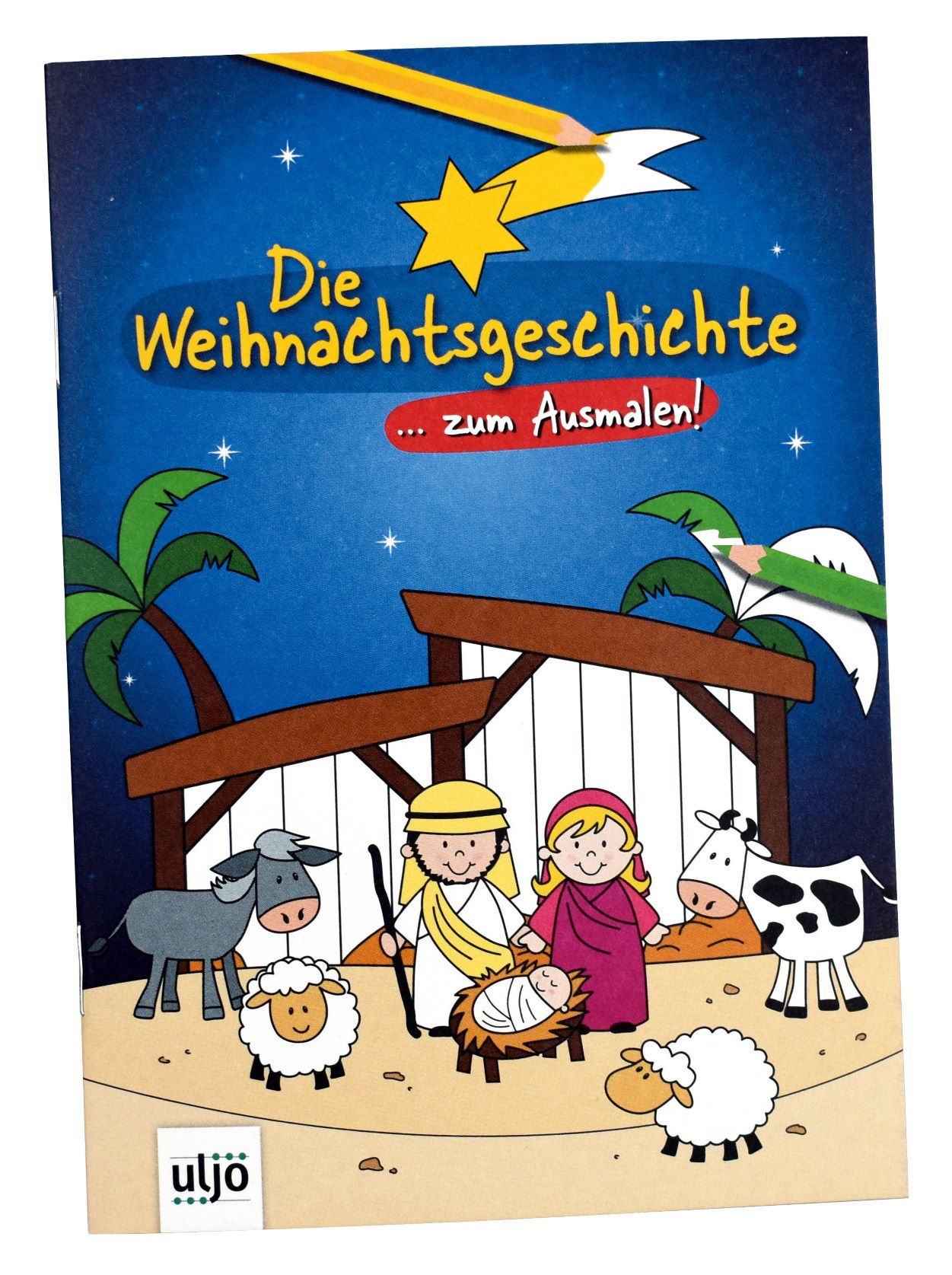 Malheft - Weihnachtsgeschichte