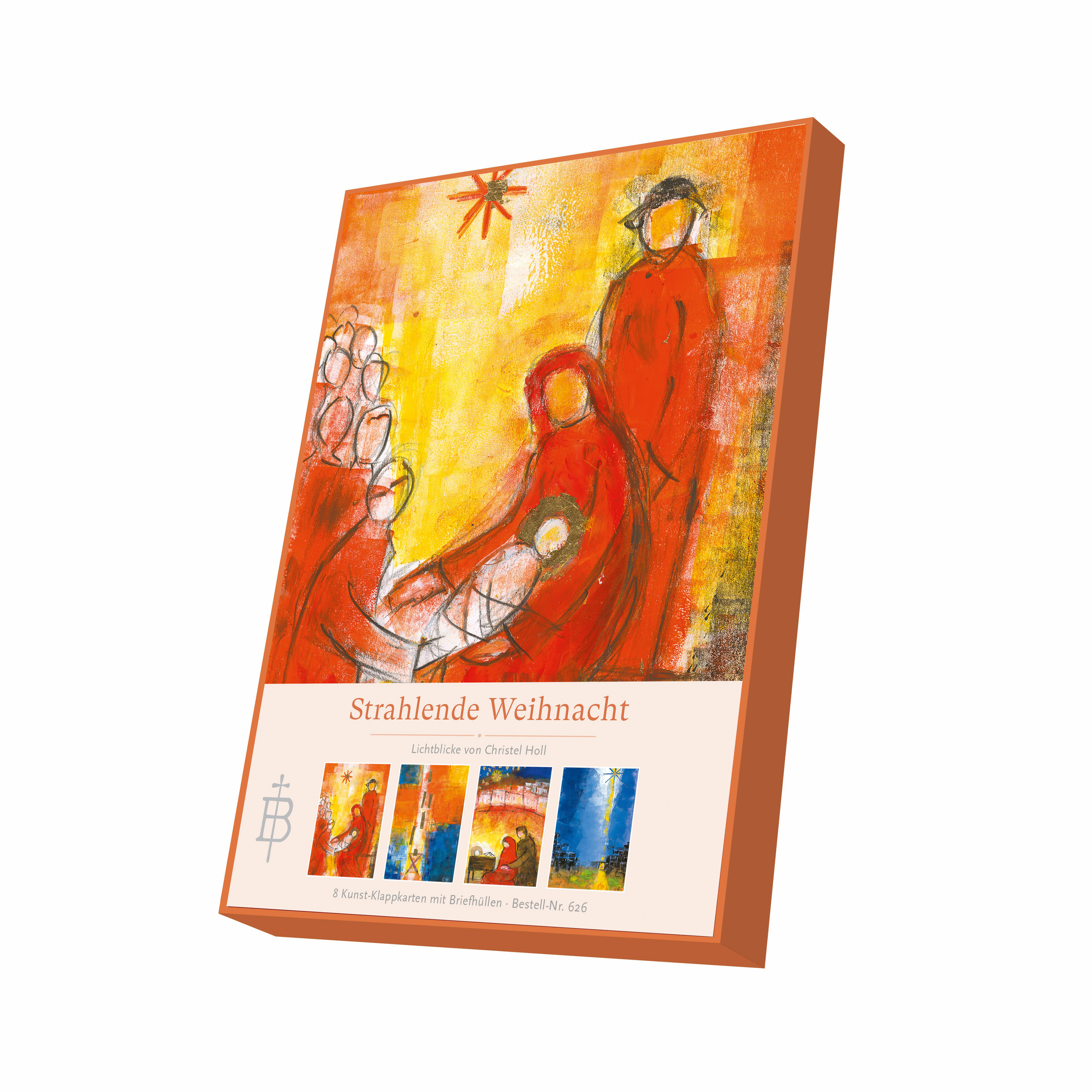 Kartenbox - Strahlende Weihnacht
