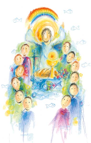 Bildchen - Jesus gibt mir Licht