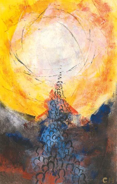 Bildchen - Licht durchströmt die dunkle Welt