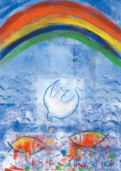 Klappkarte - Lebensquell