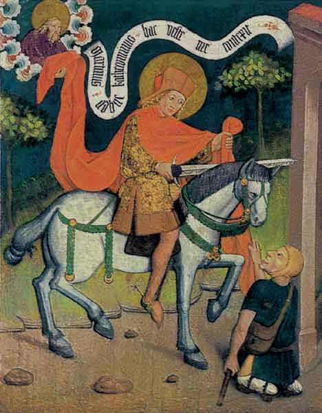 Bildchen - Martinus Mantelspende