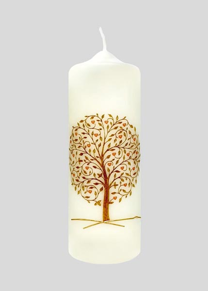 Kerze - Stark wie die Liebe