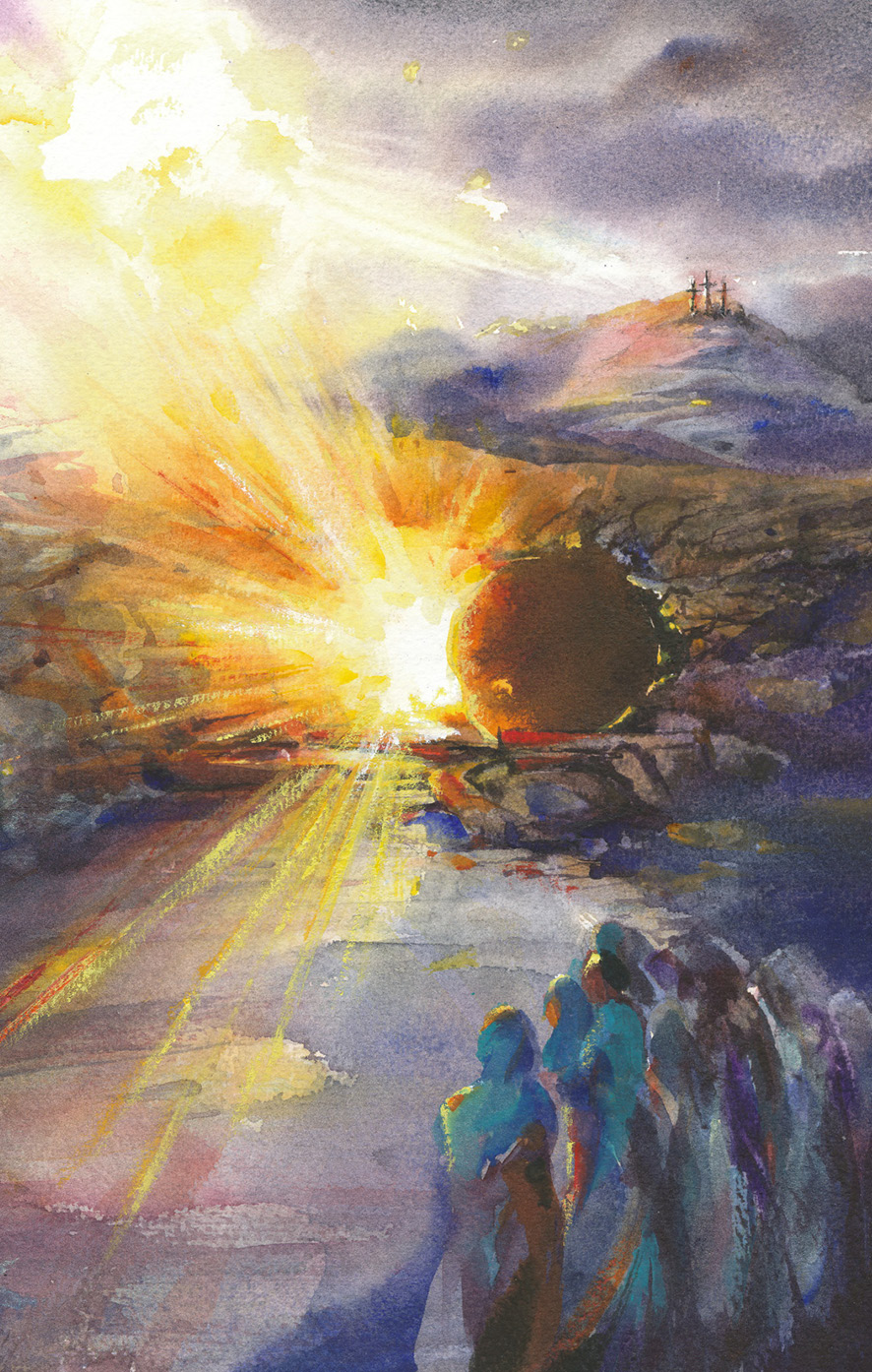 Bildchen - Licht durchbricht Dunkel