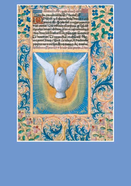 Pfarrbriefmantel - Die Taube des Heiligen Geistes