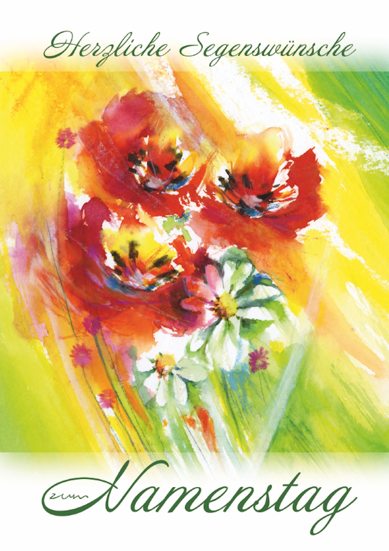 Klappkarte - Ein Strauß voller Segen