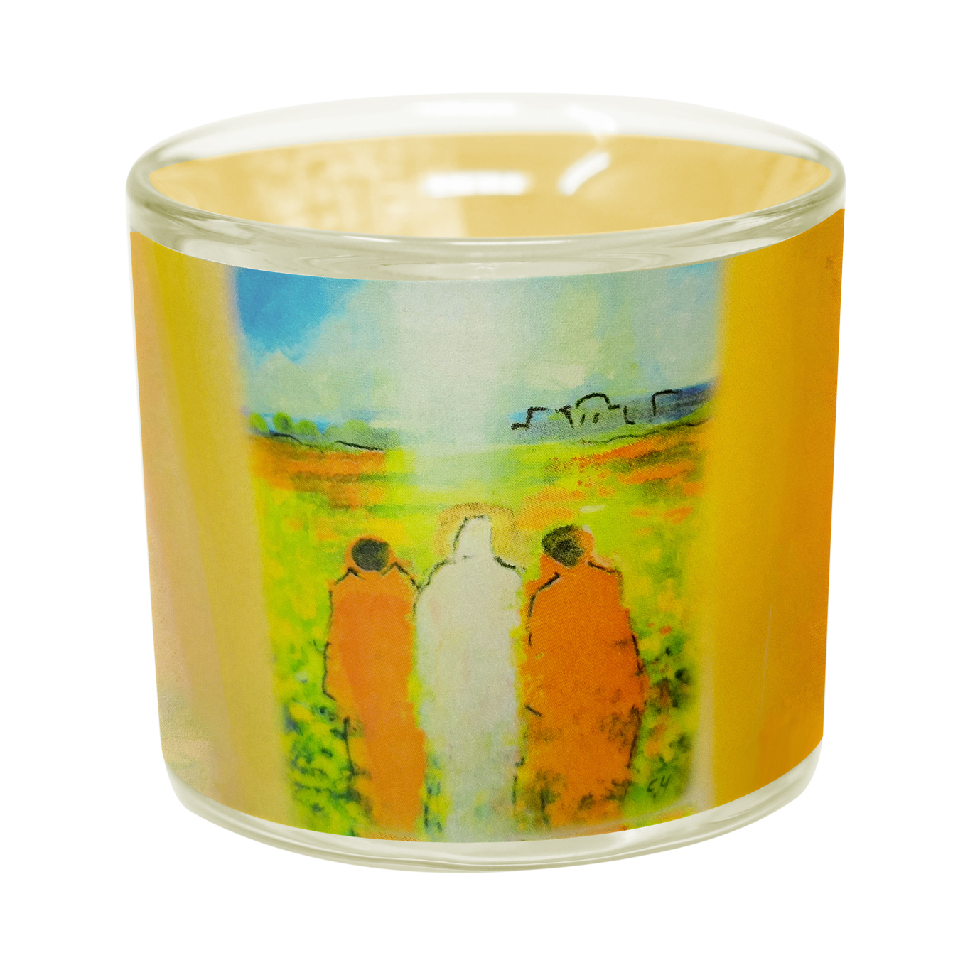 Glaslicht - "Gemeinsam auf dem Weg"