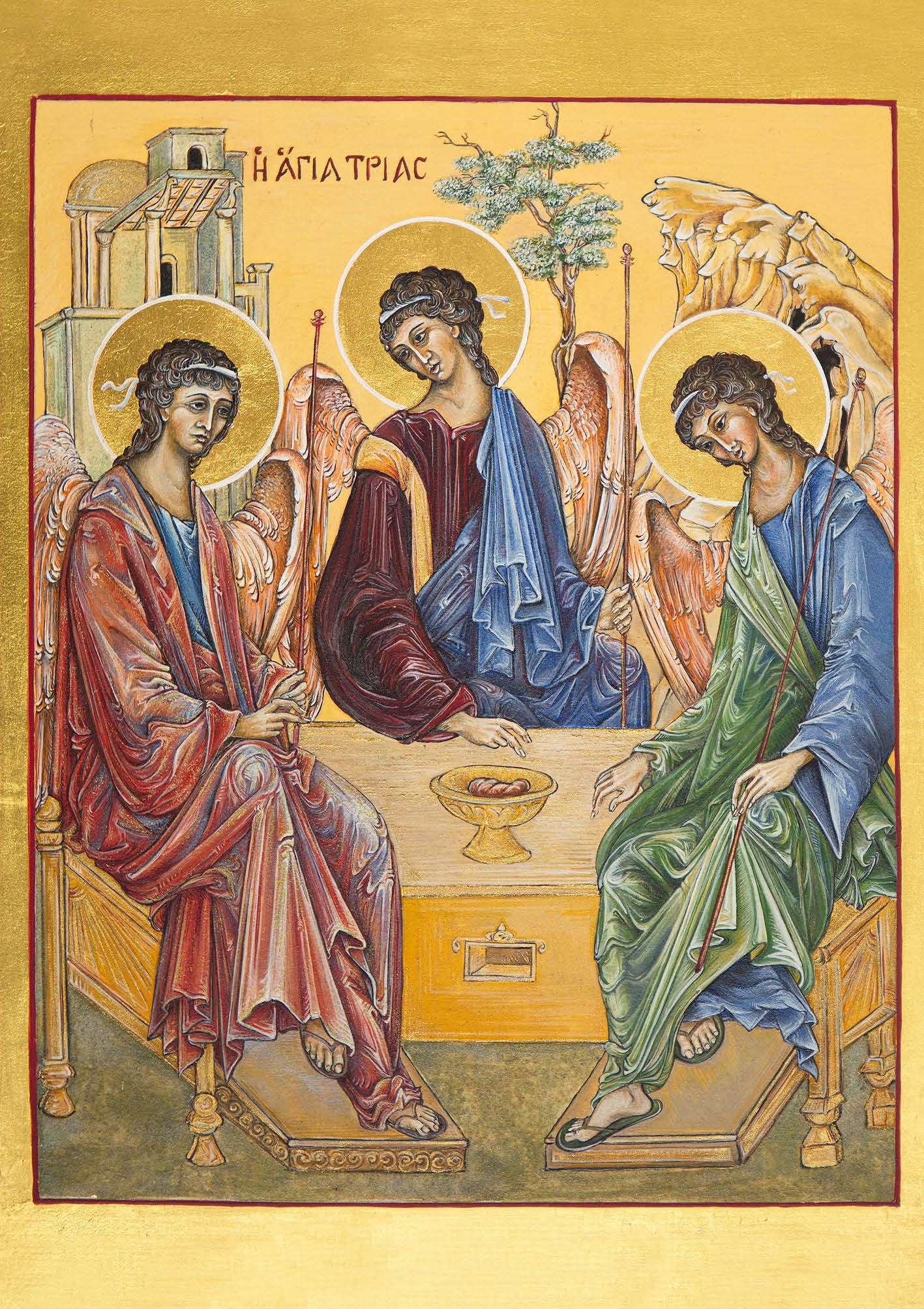 Klappkarte - Trinität