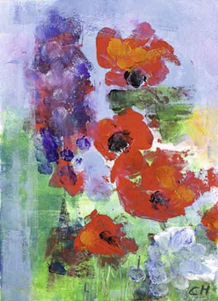 Kunst-Postkarte - Segensbeet