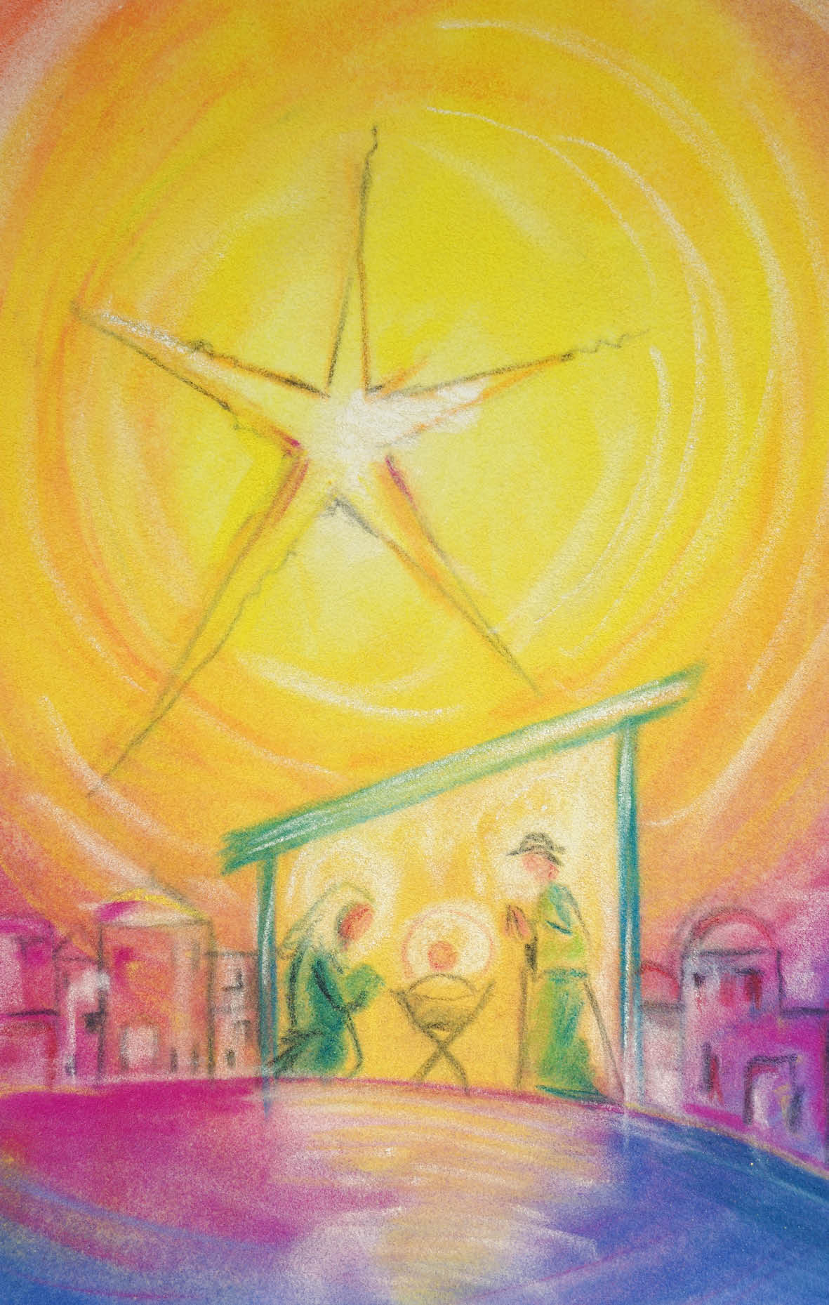 Bildchen - Stern über Betlehem