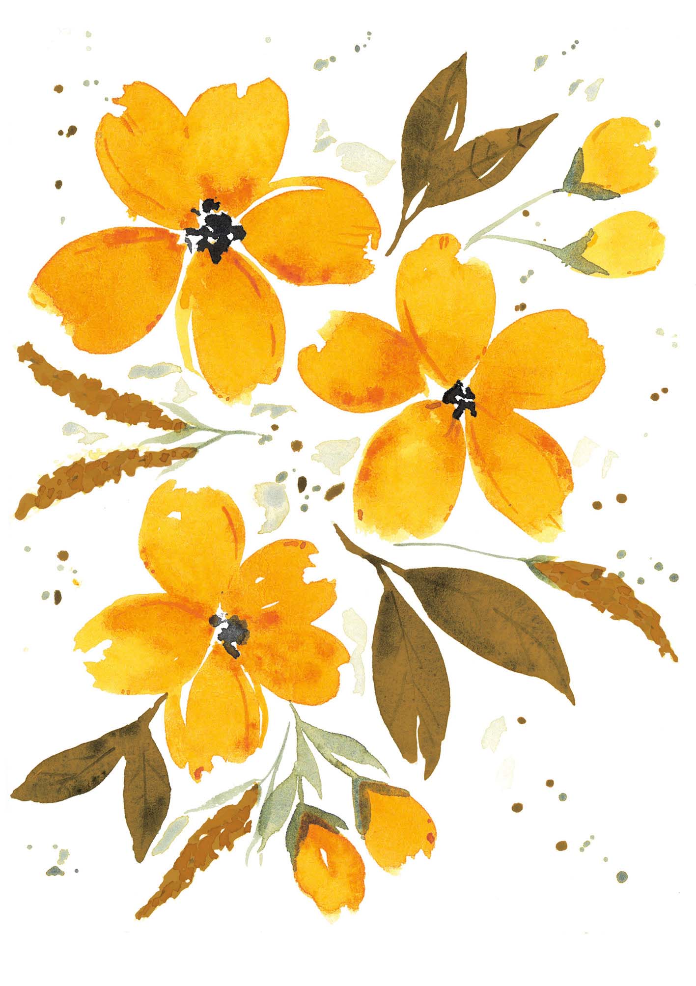 Premium-Klappkarte - Lebensfreude