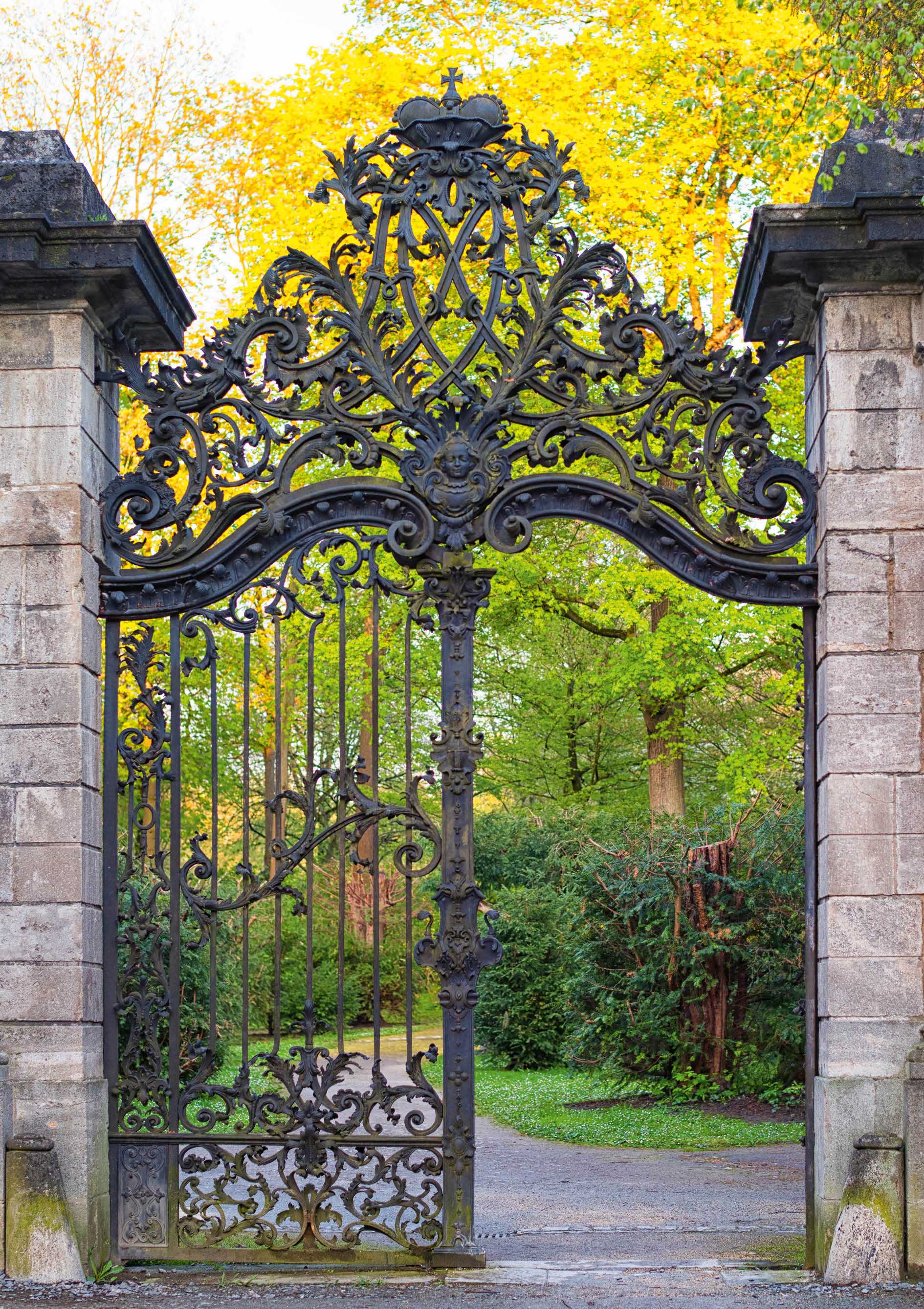 Kunst-Klappkarte - Tor zum Leben