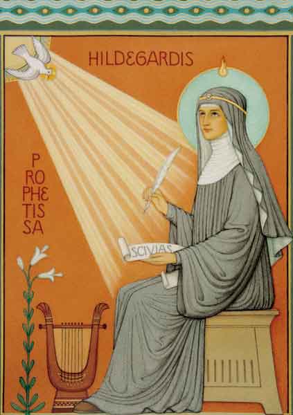 Bildchen - Hl. Hildegard von Bingen