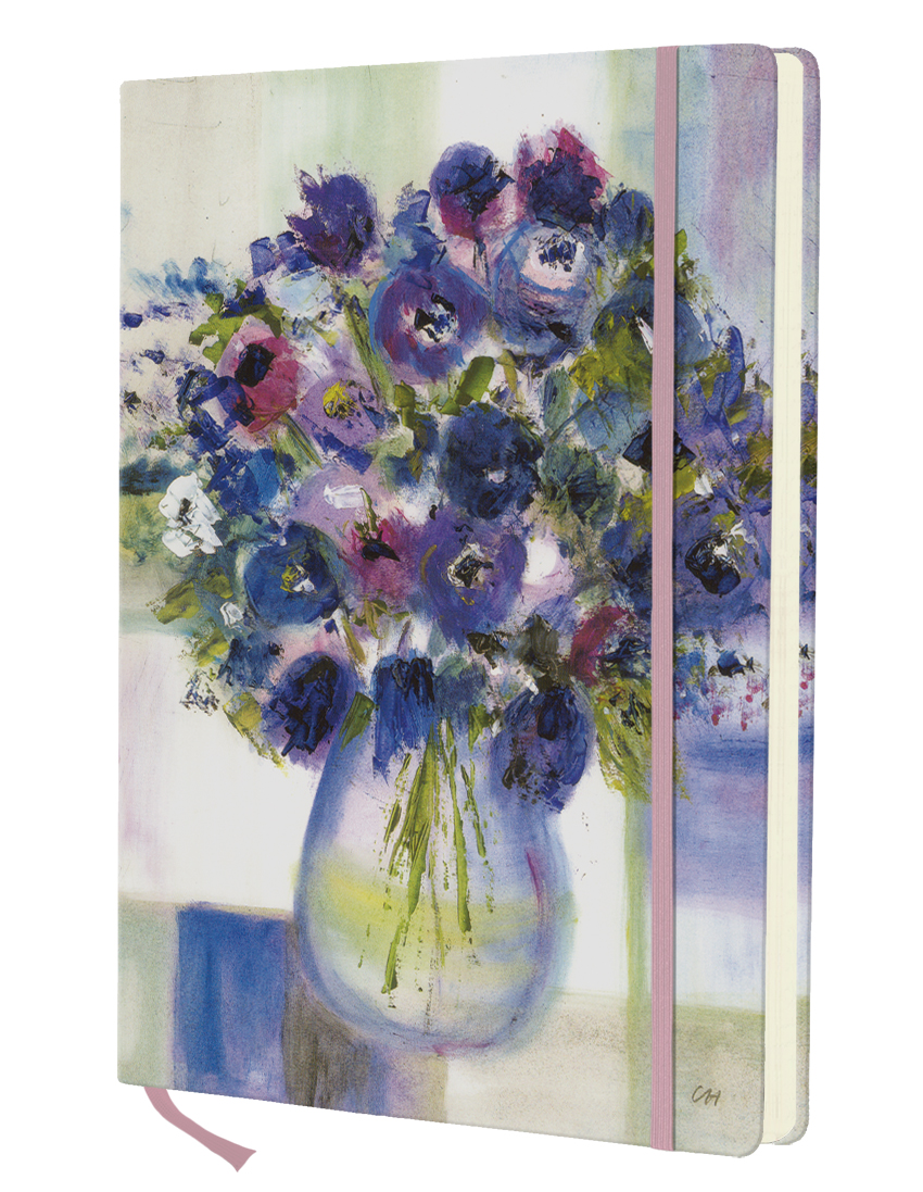 Notizbuch "Blauer Strauß"