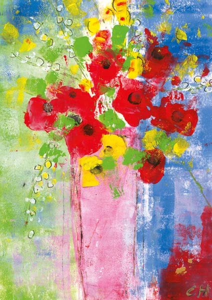 Klappkarte - Ein Strauß voller Liebe