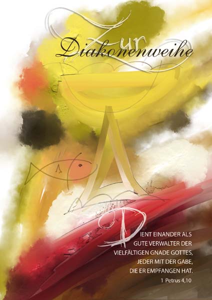 Klappkarte - Du bist für die Menschen da