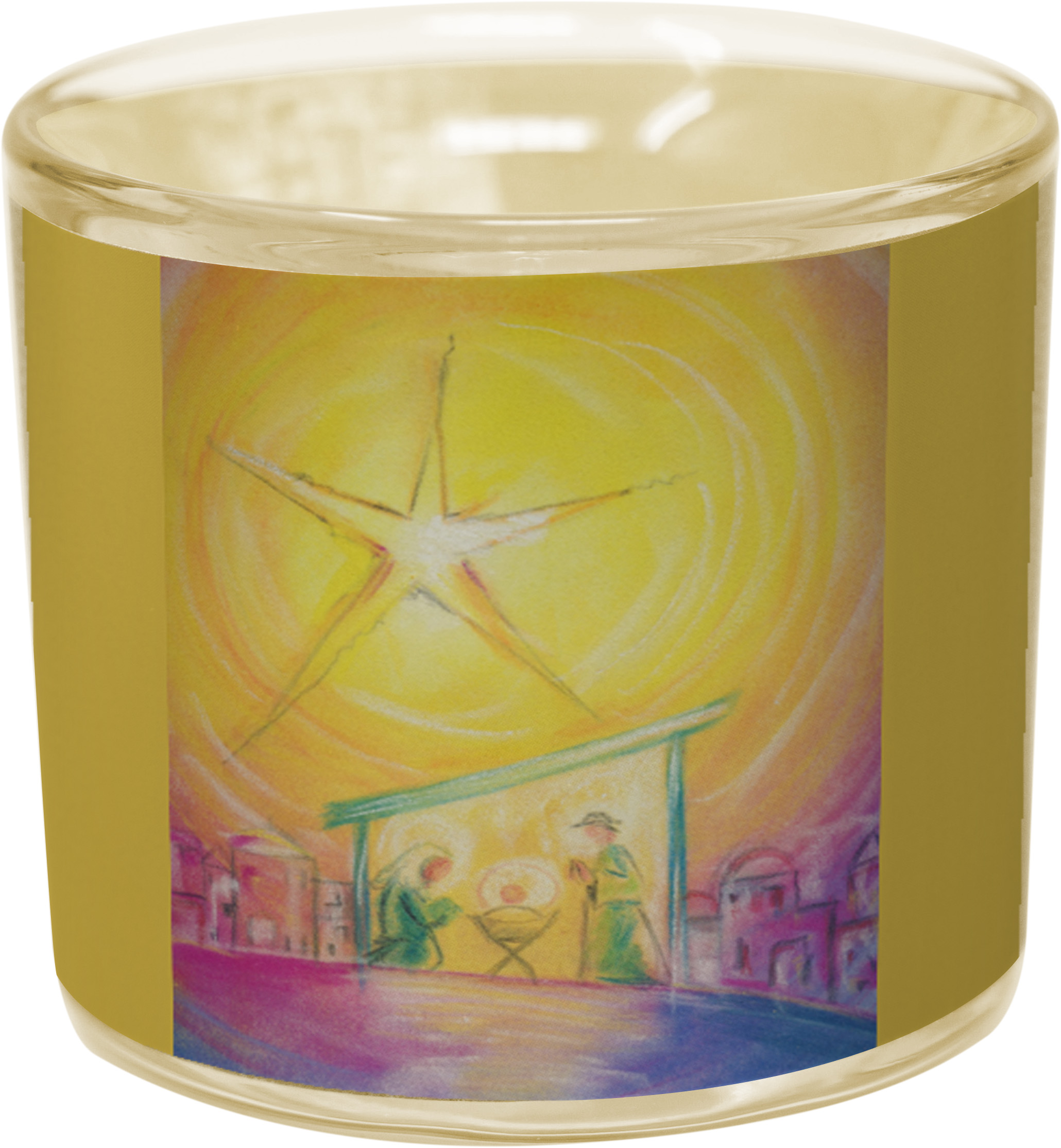 Glaslicht - "Stern über Betlehem"