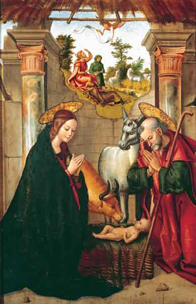 Bildchen - Die Geburt Christi