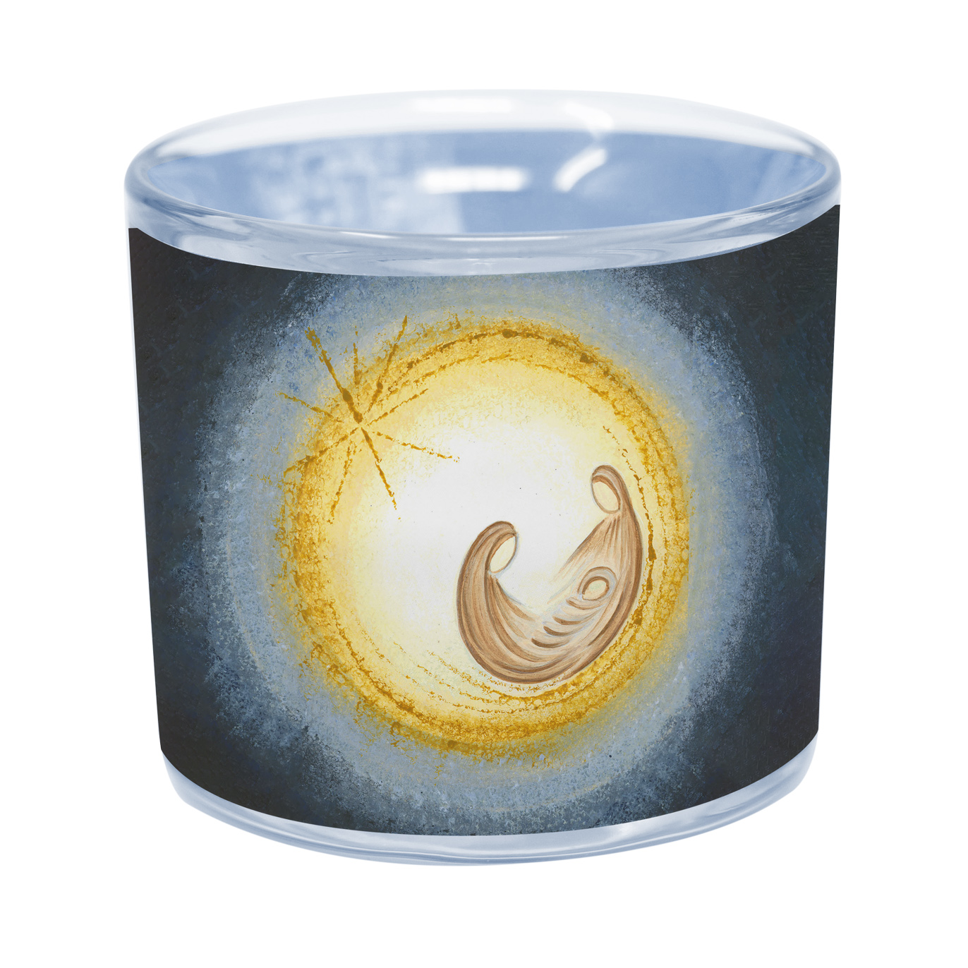 Glaslicht - "Gottes Licht erhellt das Dunkel"