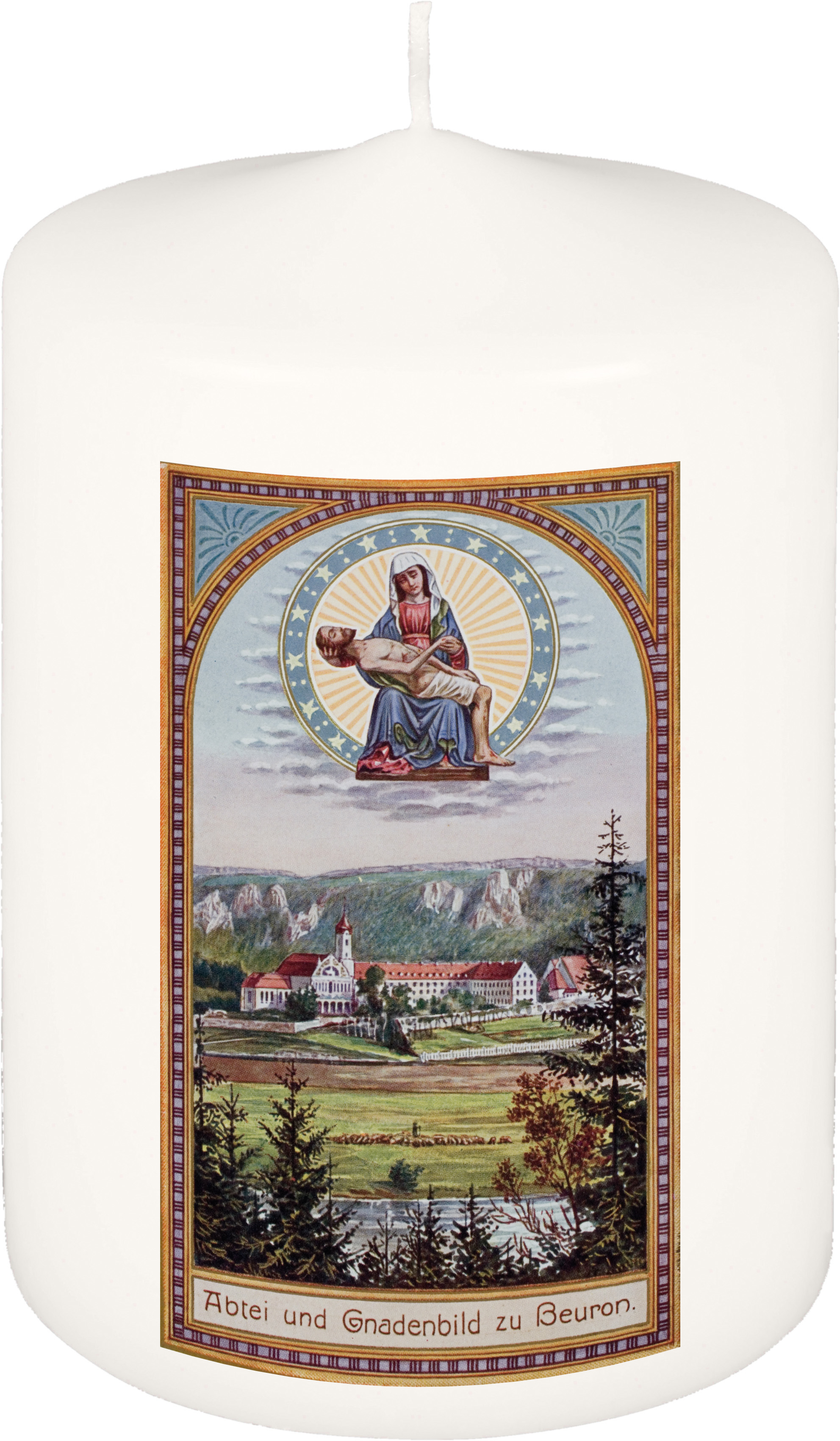 Kerze - Gnadenbild Beuron "klein"