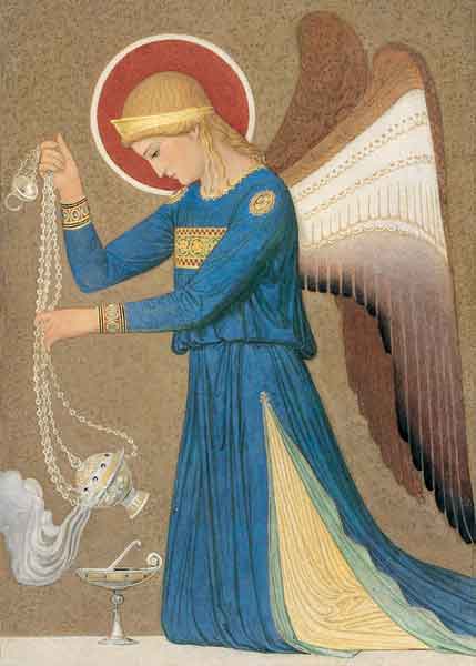 Kunst-Postkarte - Erzengel Raphael